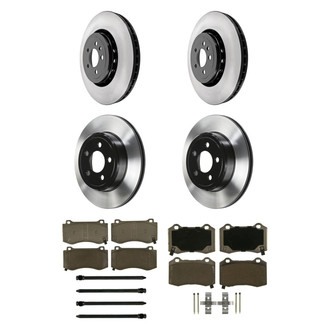 Wagner® - ThermoQuiet™ Front and Rear Brake Kit with Ceramic Pads