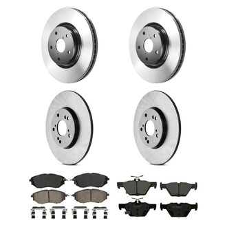 Wagner® - QuickStop® Front and Rear Brake Kit with Ceramic Pads