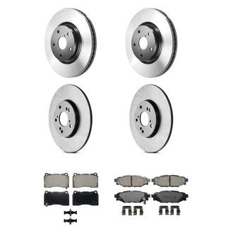 Wagner® - QuickStop® Front and Rear Brake Kit with Ceramic Pads