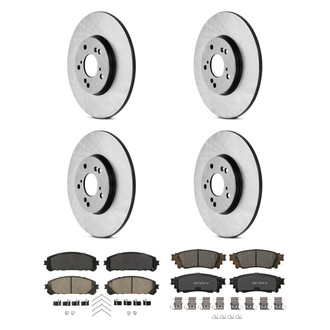 Wagner® - QuickStop® Brake Kit with Ceramic Pads