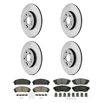 Wagner® - Brake Rotors with QuickStop Brake Pads