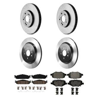 Wagner® - QuickStop® Front and Rear Brake Kit with Ceramic Pads