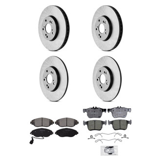 Wagner® - QuickStop® Front and Rear Brake Kit with Ceramic Pads