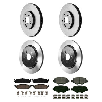 Wagner® - QuickStop® Front and Rear Brake Kit with Ceramic Pads