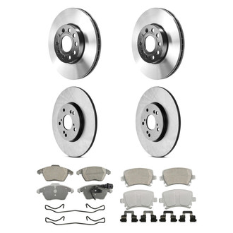 Wagner® - ThermoQuiet™ Front and Rear Brake Kit with Ceramic Pads