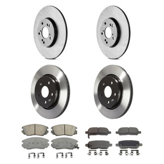 Wagner® - ThermoQuiet™ Front and Rear Brake Kit with Ceramic Pads