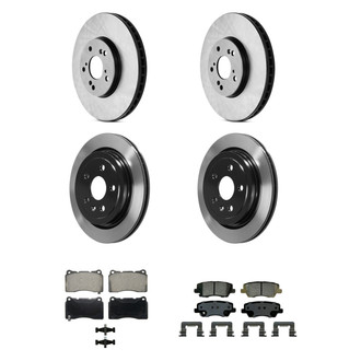 Wagner® - QuickStop® Front and Rear Brake Kit with Ceramic Pads