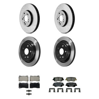 Wagner® - QuickStop® Front and Rear Brake Kit with Ceramic Pads