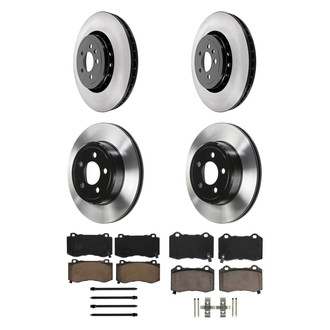 Wagner® - QuickStop® Front and Rear Brake Kit with Ceramic Pads