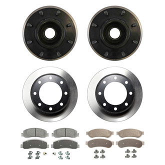 Wagner® - ThermoQuiet™ Front and Rear Brake Kit with Semi-Metallic Pads