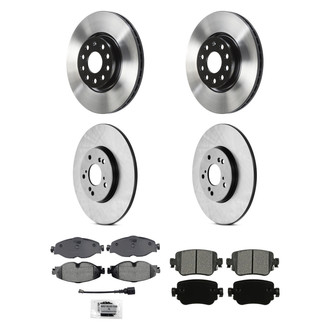 Wagner® - QuickStop® Front and Rear Brake Kit with Ceramic Pads
