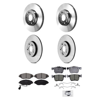 Wagner® - QuickStop® Front and Rear Brake Kit with Ceramic Pads