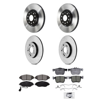Wagner® - QuickStop® Front and Rear Brake Kit with Ceramic Pads
