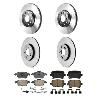 Wagner® - QuickStop® Front and Rear Brake Kit with Ceramic Pads