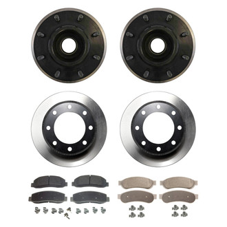 Wagner® - ThermoQuiet™ Front and Rear Brake Kit with Semi-Metallic Pads