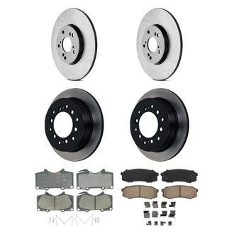 Wagner® - QuickStop® Front and Rear Brake Kit with Ceramic Pads