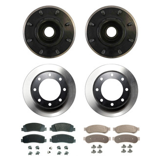 Wagner® - ThermoQuiet™ Front and Rear Brake Kit with Semi-Metallic Pads