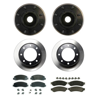 Wagner® - ThermoQuiet™ Front and Rear Brake Kit with Semi-Metallic Pads