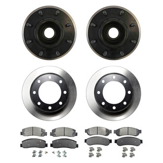 Wagner® - QuickStop® Front and Rear Brake Kit with Semi-Metallic Pads