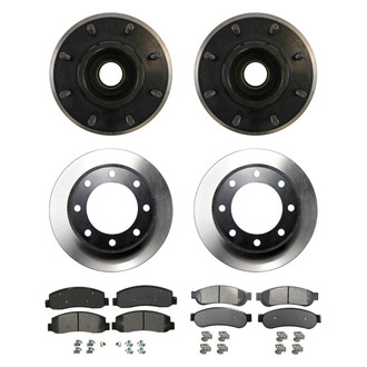 Wagner® - QuickStop® Front and Rear Brake Kit with Semi-Metallic Pads