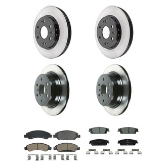 Wagner® - QuickStop® Front and Rear Brake Kit with Ceramic Pads