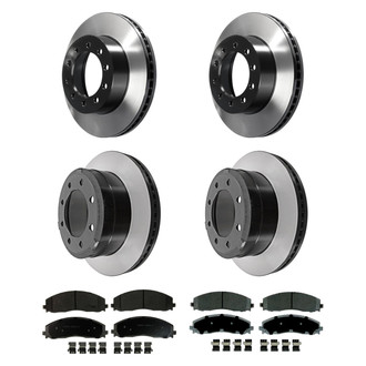 Wagner® - ThermoQuiet™ Front and Rear Brake Kit with Semi-Metallic Pads