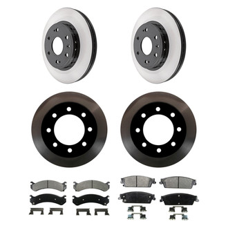 Wagner® - SevereDuty™ Front and Rear Brake Kit with Semi-Metallic Pads