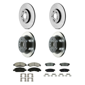 Wagner® - QuickStop® Front and Rear Brake Kit with Ceramic Pads
