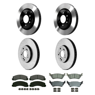 Wagner® - QuickStop® Front and Rear Brake Kit with Ceramic Pads