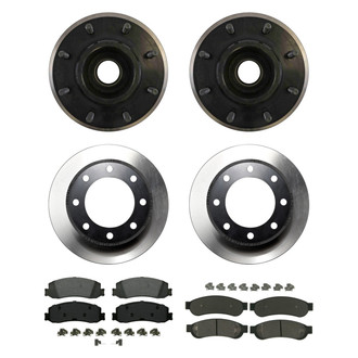 Wagner® - SevereDuty™ Front and Rear Brake Kit with Semi-Metallic Pads