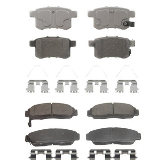 Wagner® - ThermoQuiet™ Ceramic Front and Rear Disc Brake Pad Set