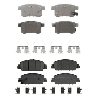Wagner® - ThermoQuiet™ Ceramic Front and Rear Disc Brake Pad Set