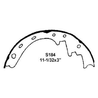 Wagner® - QuickStop™ Front Drum Brake Shoes