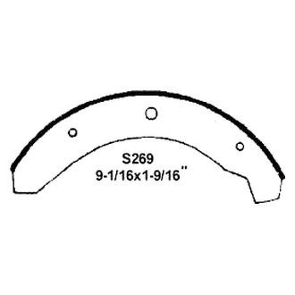 Wagner® - QuickStop™ Front Drum Brake Shoes