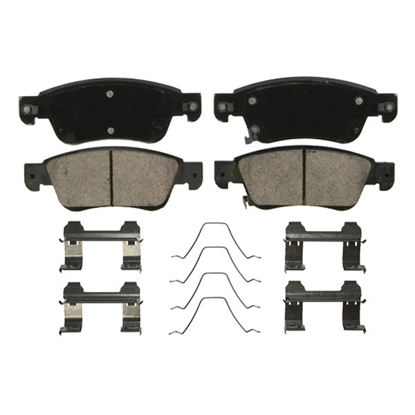 Wagner® ZD1287 - QuickStop® Ceramic Front Disc Brake Pads