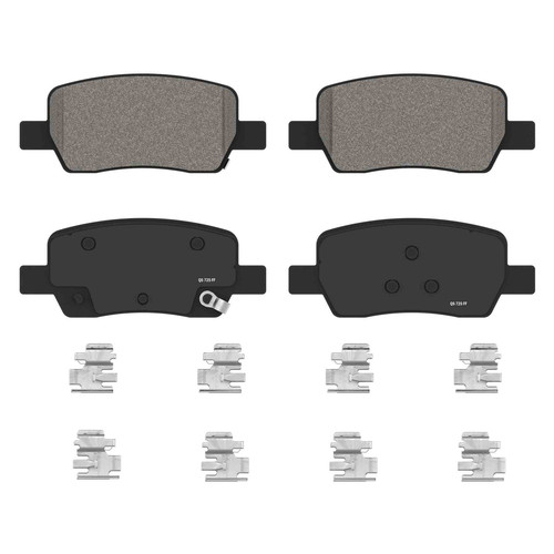 Wagner® ZD2381 - QuickStop® Ceramic Rear Disc Brake Pads