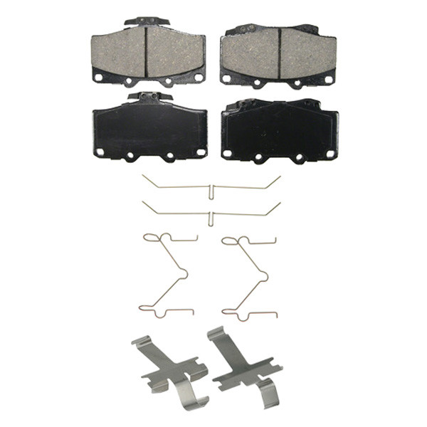 Wagner® ZD436 - QuickStop® Ceramic Front Disc Brake Pads
