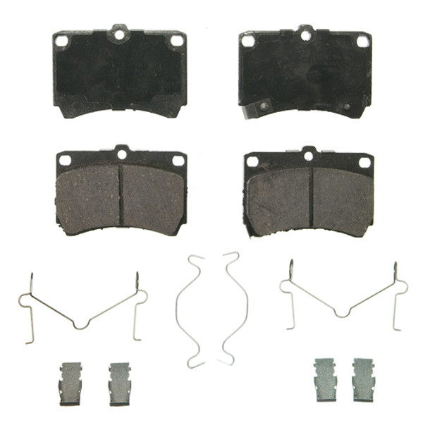 Wagner® ZD466A - QuickStop® Ceramic Front Disc Brake Pads