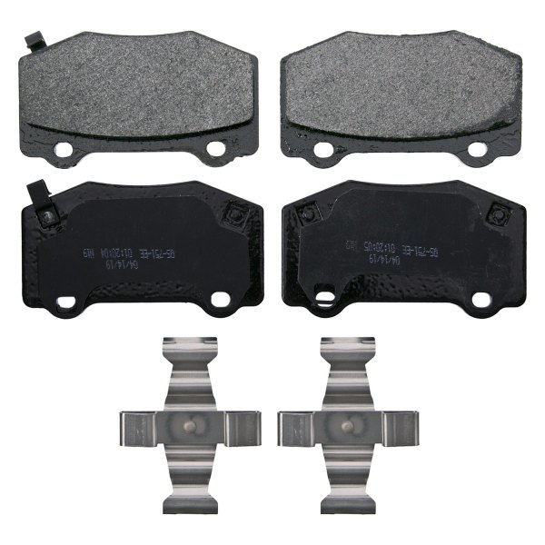 Wagner® ZX1718 - QuickStop® Semi-Metallic Rear Disc Brake Pads