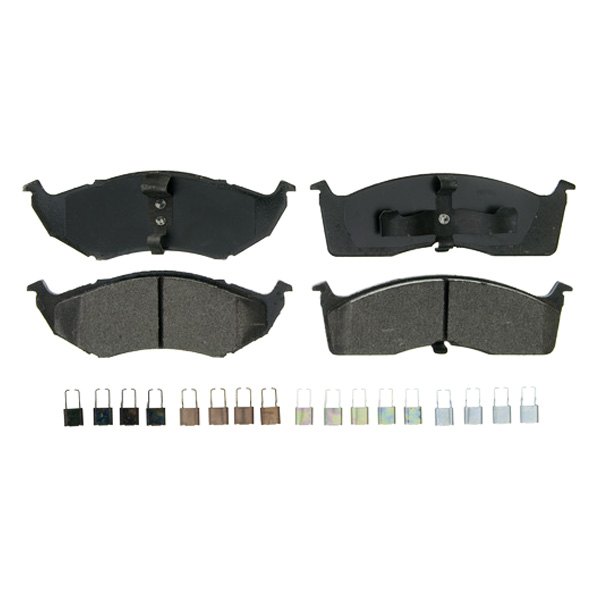 Wagner® ZX591 - QuickStop® Semi-Metallic Front Disc Brake Pads