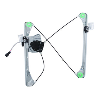 WAI Global® - Front Driver Side Power Window Regulator and Motor Assembly
