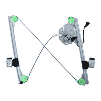 WAI Global® - Front Passenger Side Power Window Regulator and Motor Assembly