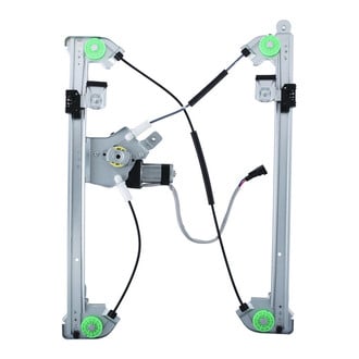 WAI Global® - Front Driver Side Power Window Regulator and Motor Assembly