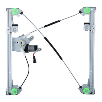 WAI Global® - Front Driver Side Power Window Regulator and Motor Assembly