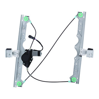 WAI Global® - Front Driver Side Power Window Regulator and Motor Assembly
