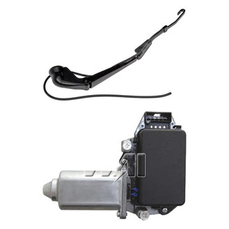 WAI Global® - 2-Pc Back Glass Wiper Motor Kit