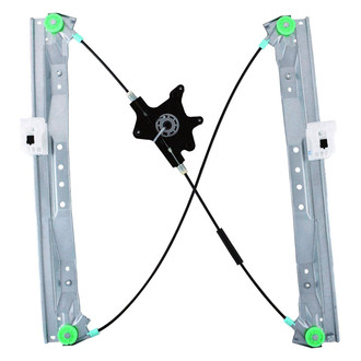 WAI Global® - Front Passenger Side Power Window Regulator without Motor