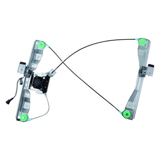 WAI Global® - Front Driver Side Power Window Regulator and Motor Assembly