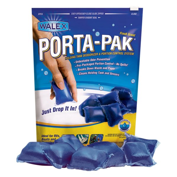 Walex® - Porta-Pak™ 1.7 oz. Fresh Holding Tank Treatment (10 Pieces)