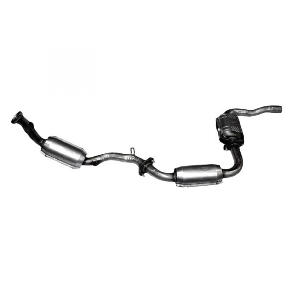 Walker® - Ultra™ Direct Fit Front and Middle Round and Rear Standard Oval Body Catalytic Converter and Pipe Assembly
